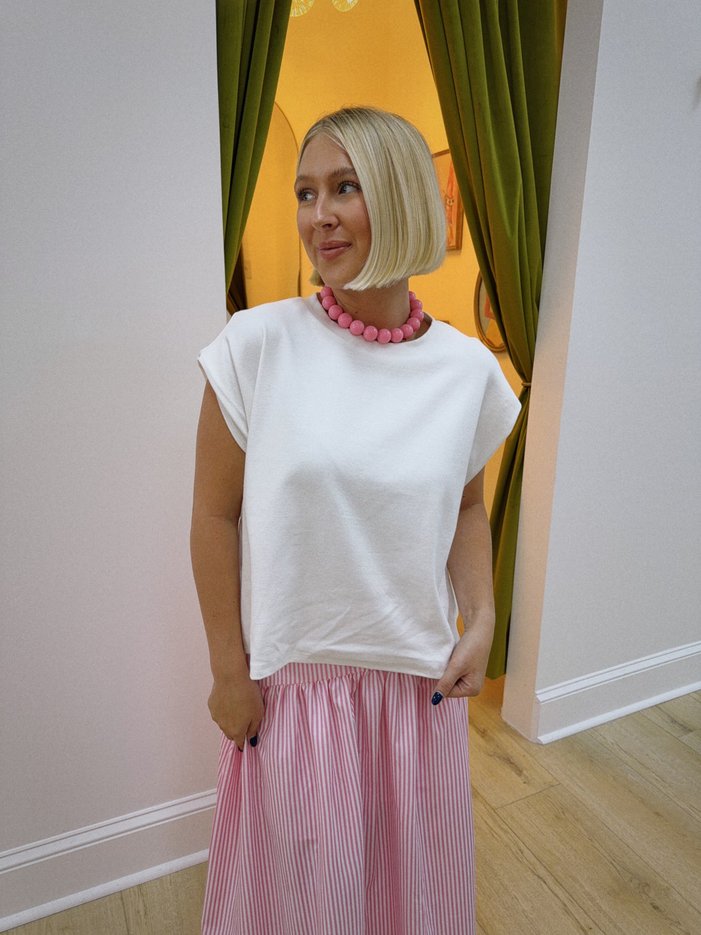 Simply Chic Tee - White
