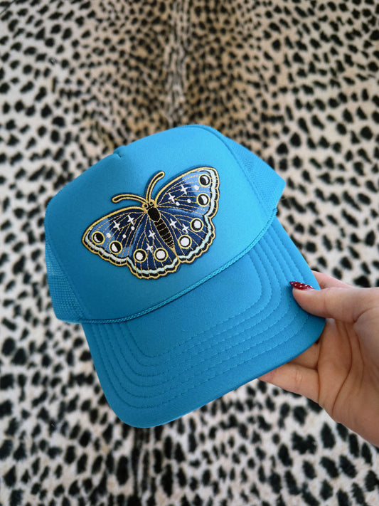 The Blues Butterfly Trucker Hat