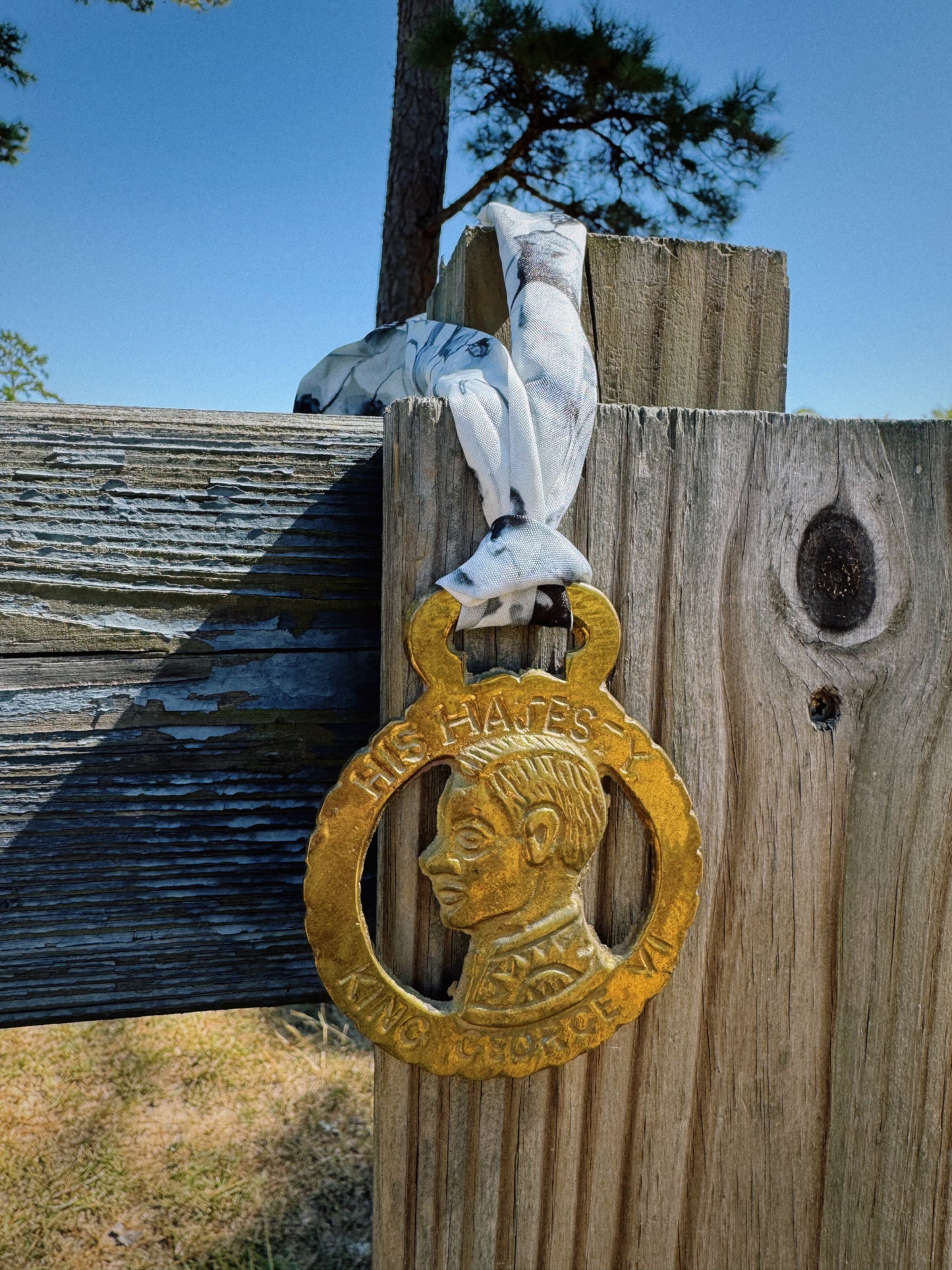 Vintage Valor Scarf Necklace