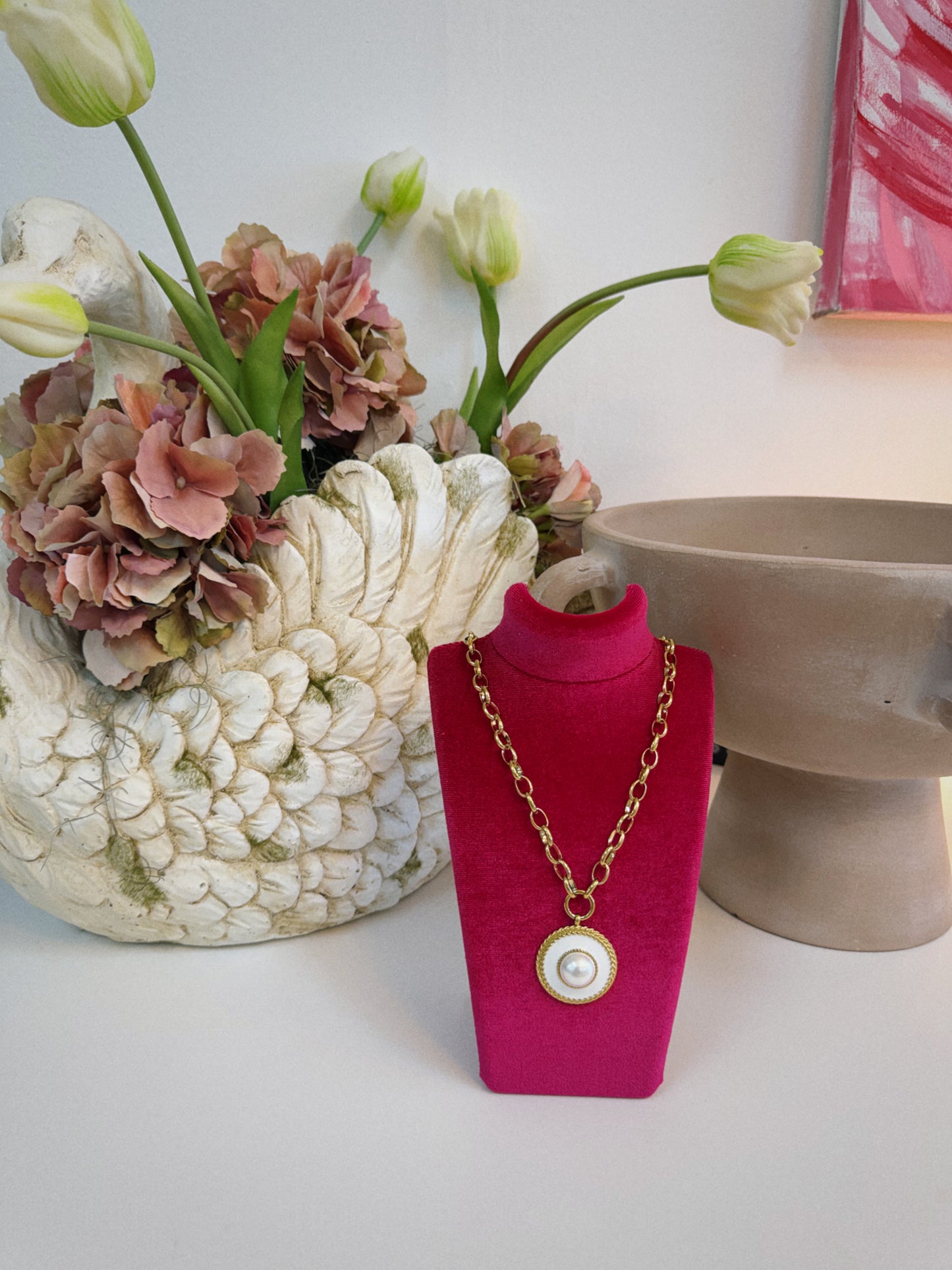 Pearl Catch Necklace