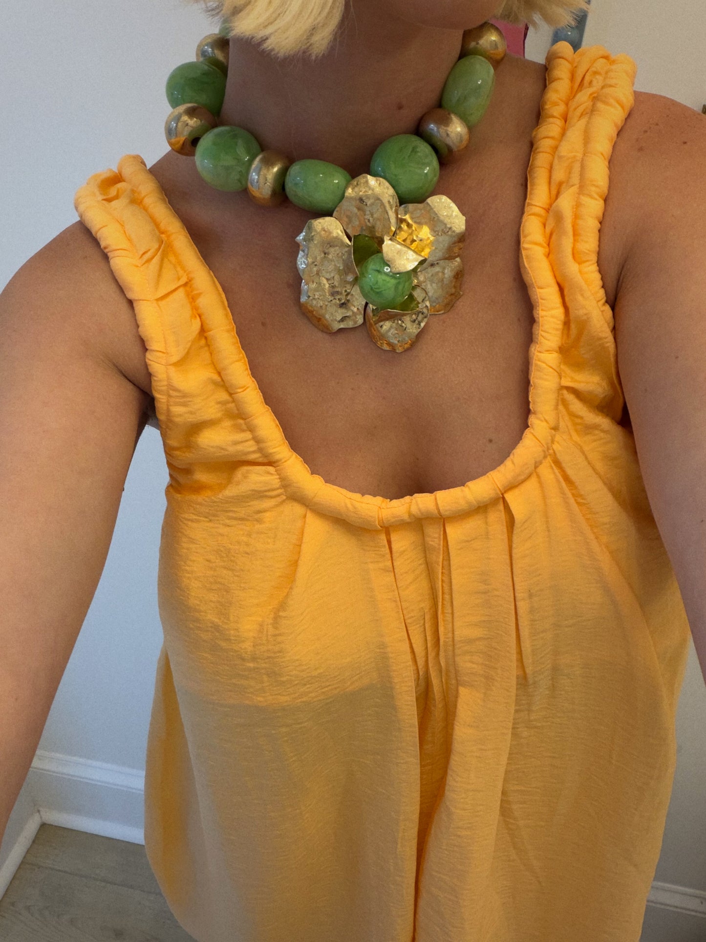 The Soleil Necklace - Green