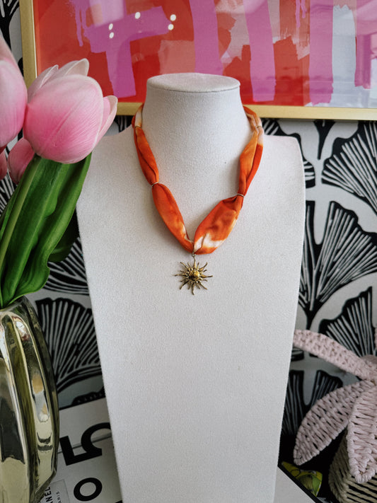 Sunshine Scarf Necklace