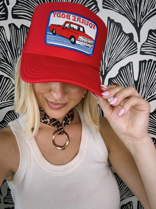 Square Boy Trucker Hat