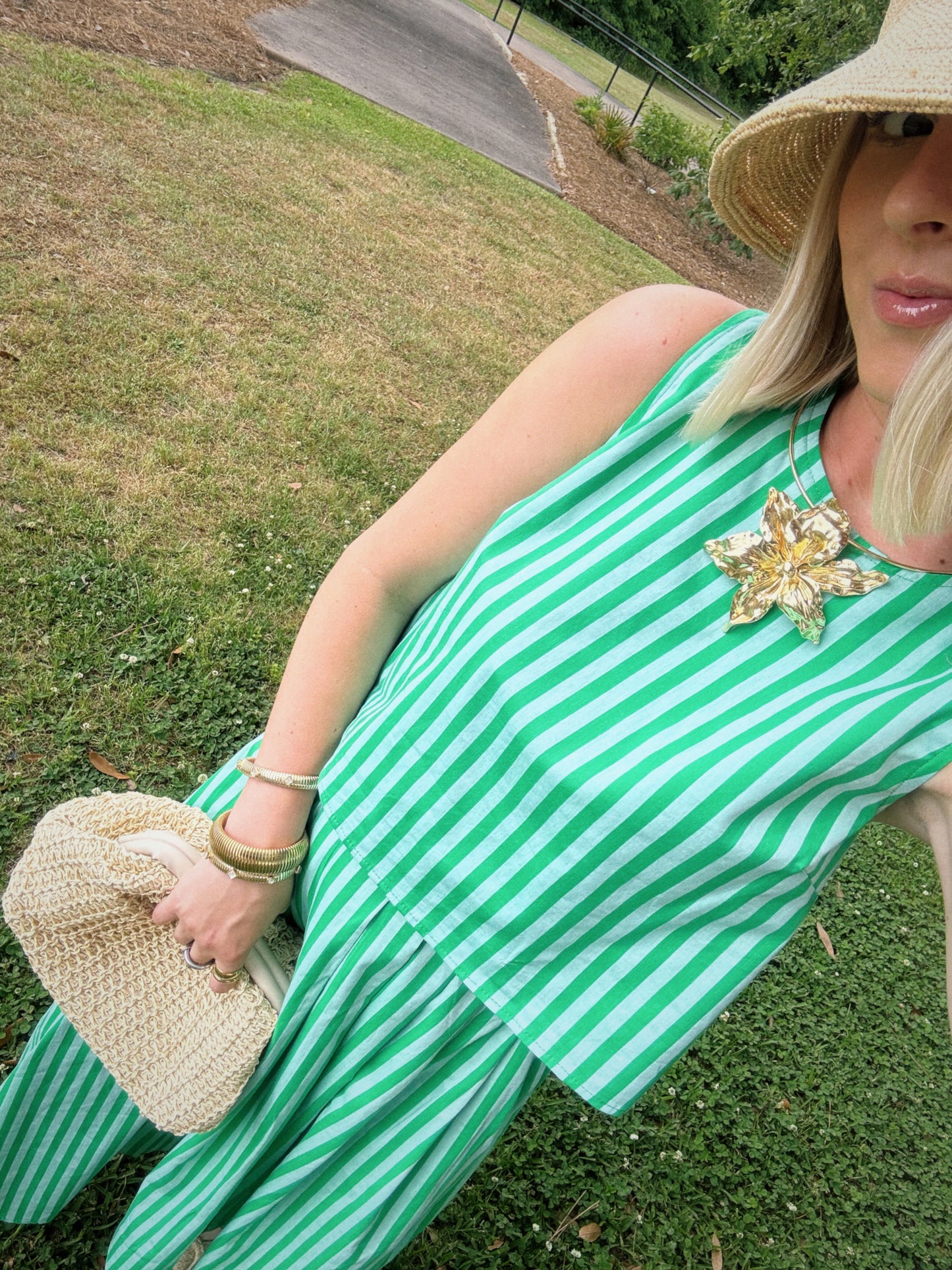 Striped Girl Set