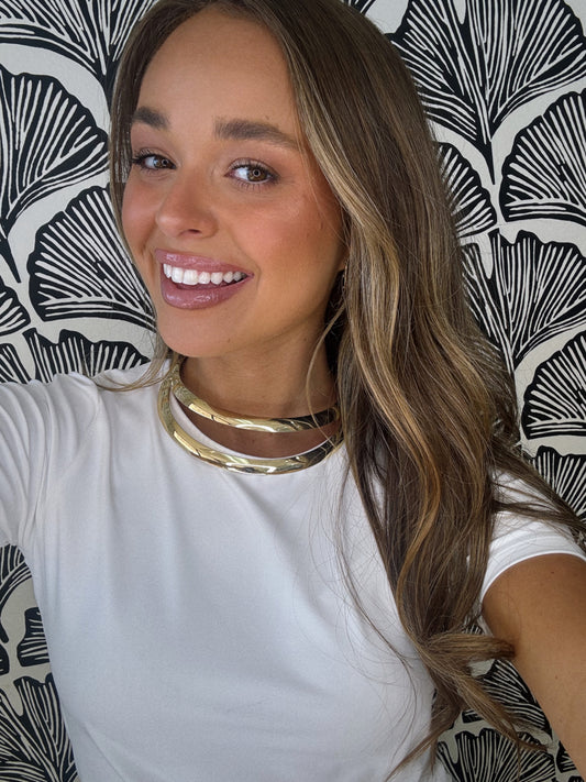 Double Layer Statement Necklace