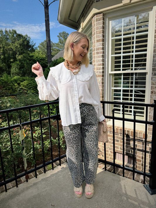 Camille Statement Collar Top