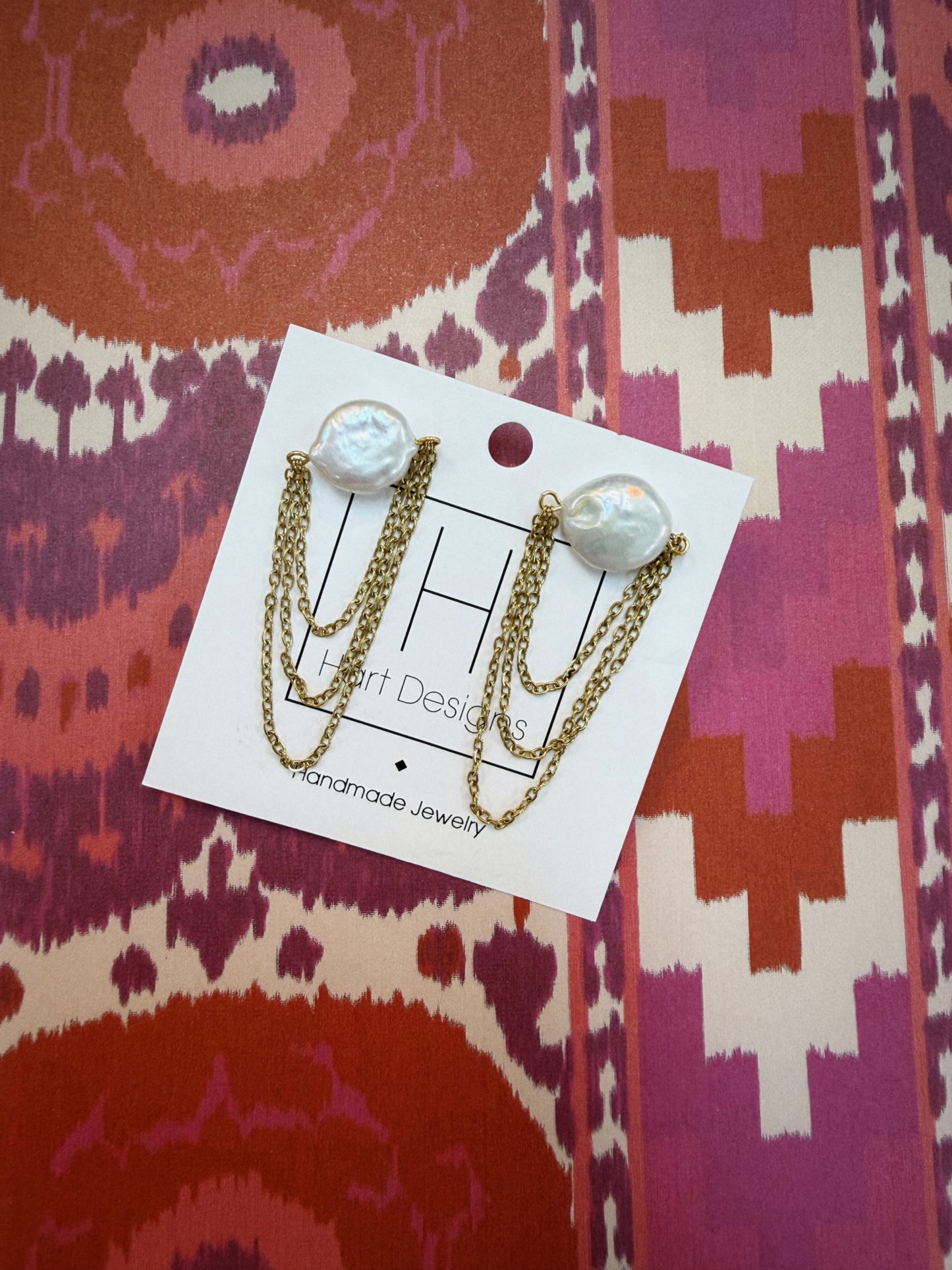Pearl Dangle Earrings