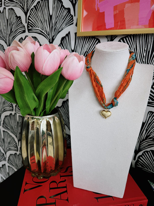 Sweet Tangle Scarf Necklace