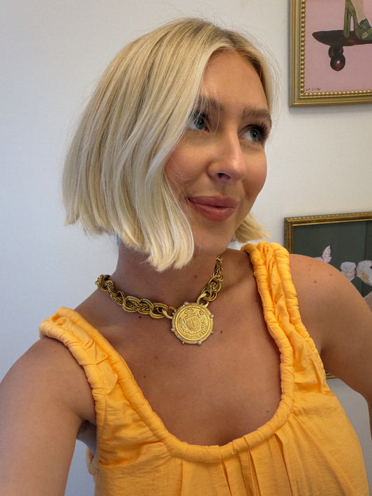 The Monaco Medallion Necklace