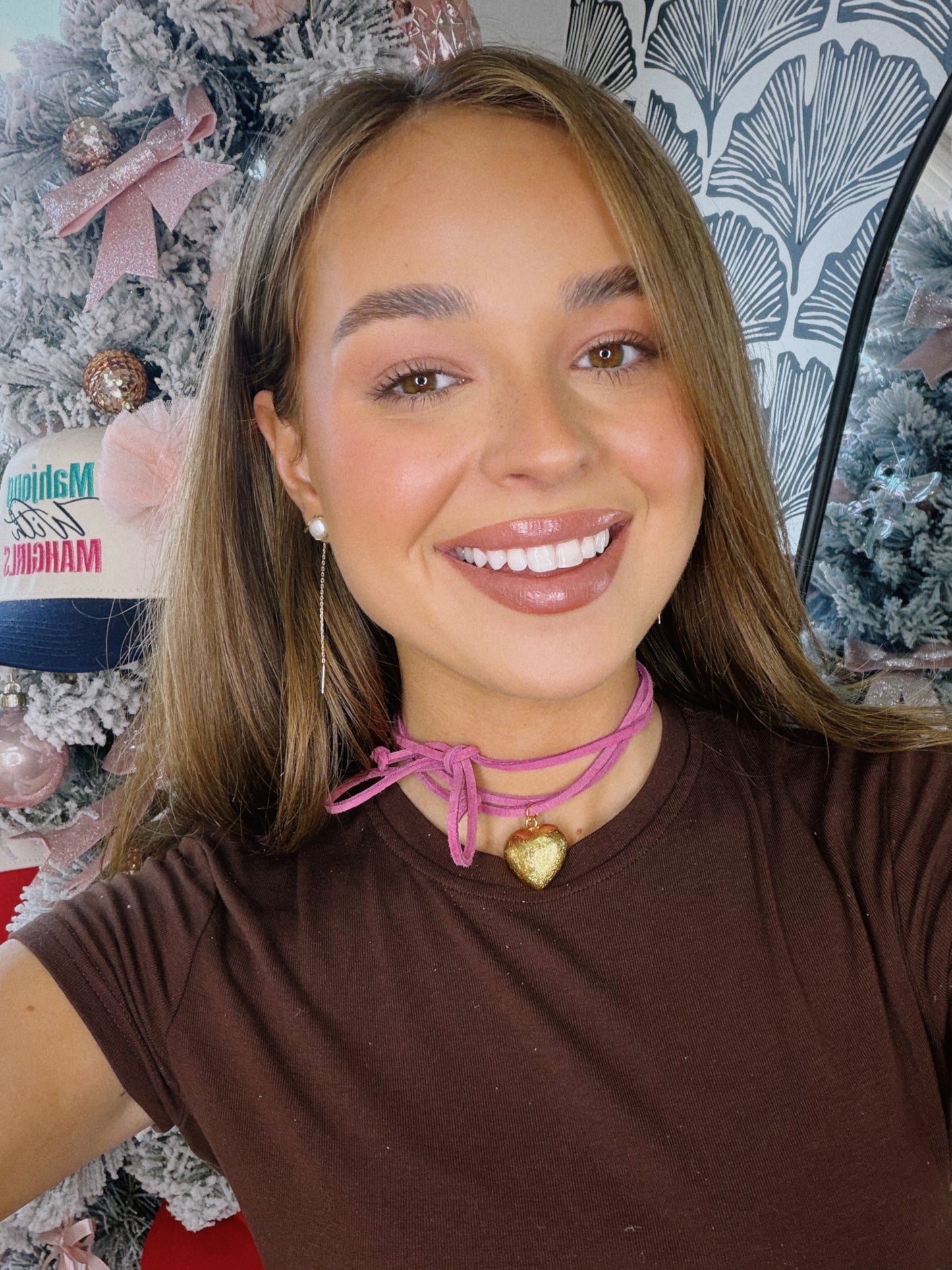Purple Wrap Heart Necklace