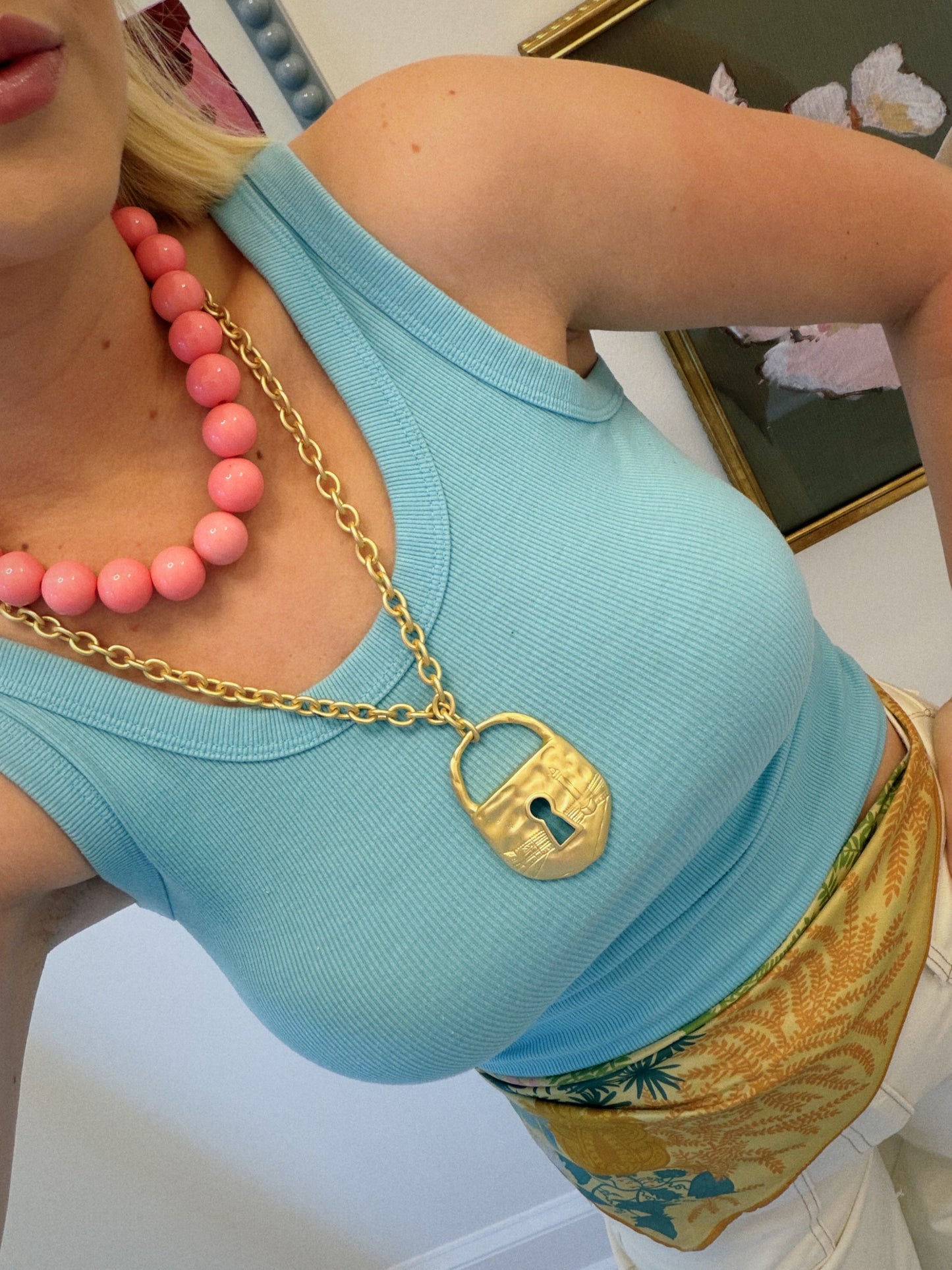 Lock It Necklace