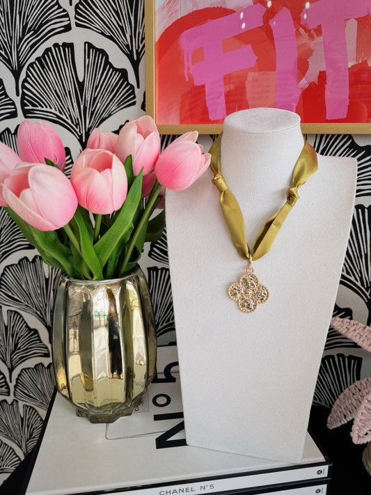 Love A Little Scarf Necklace