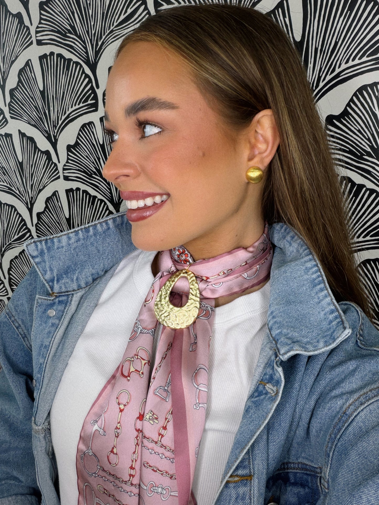 Pinky Promise Scarf Necklace