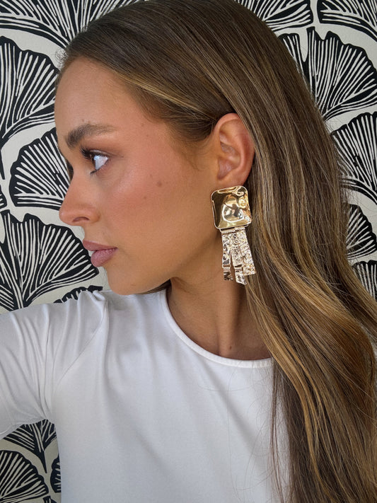 Chunky Fringe Earrings
