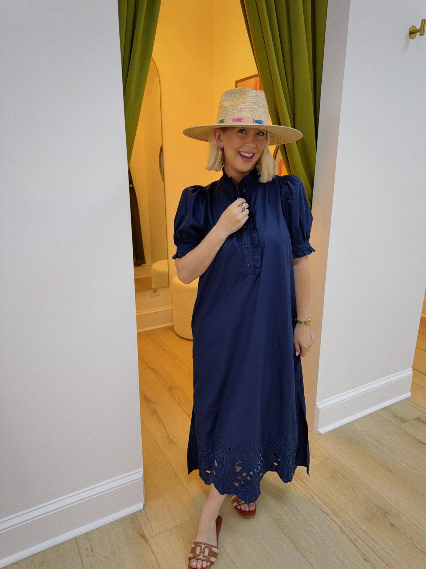 Nantucket Nights Maxi - Navy