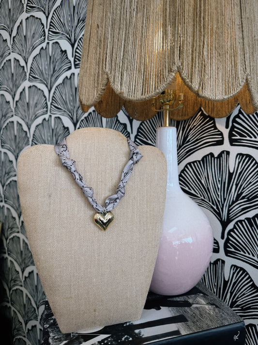 G Scarf Necklace