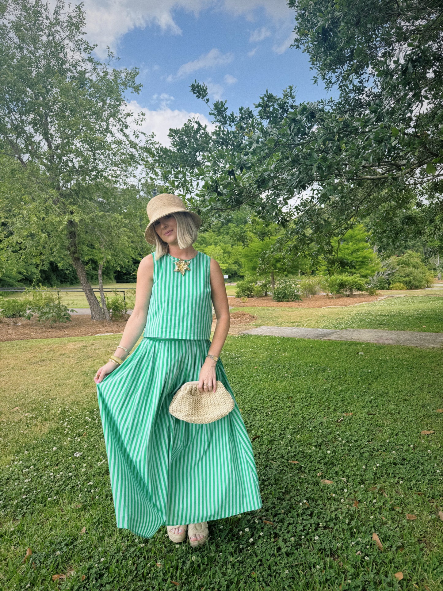 Striped Girl Set