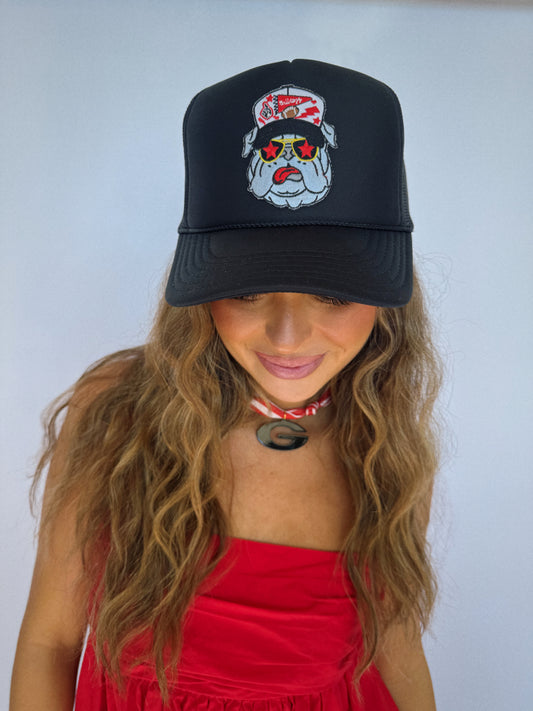 Bulldog Trucker Hat
