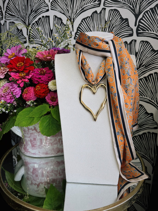 The Glam Scarf Necklace