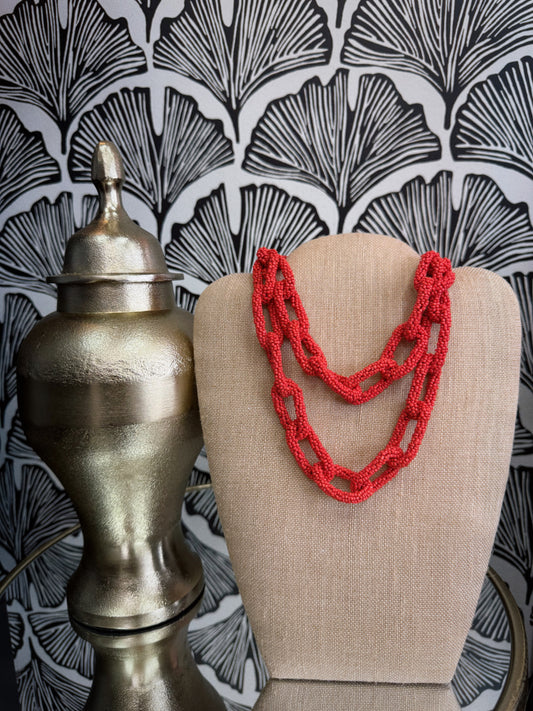 Radiant Necklace - Red