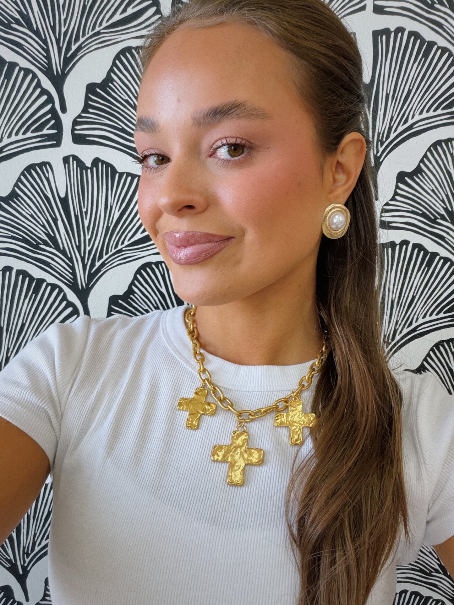 Cross Charm Necklace