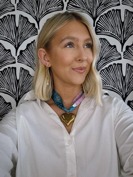 Deco Dreams Scarf Necklace